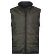 T9114 9114 Tee Jays Hybrid-Stretch Bodywarmer Deep Green / Black colour image